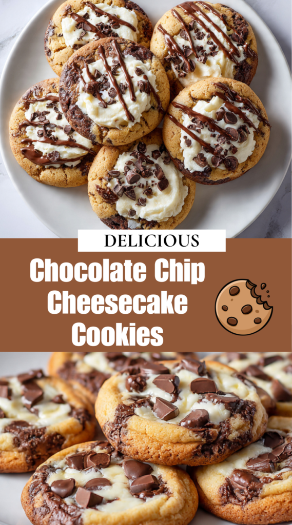 Chocolate Chip Cheesecake Cookies