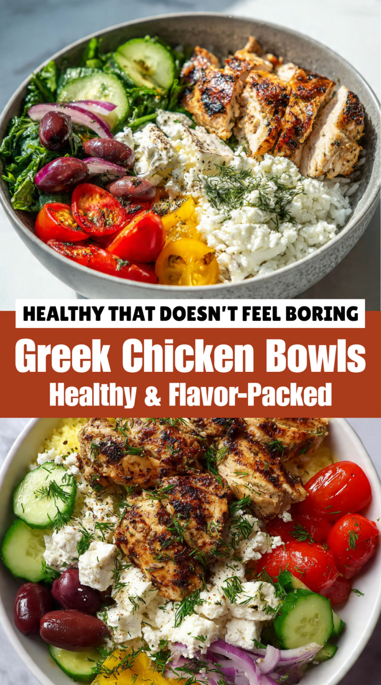 Greek Chicken Bowls