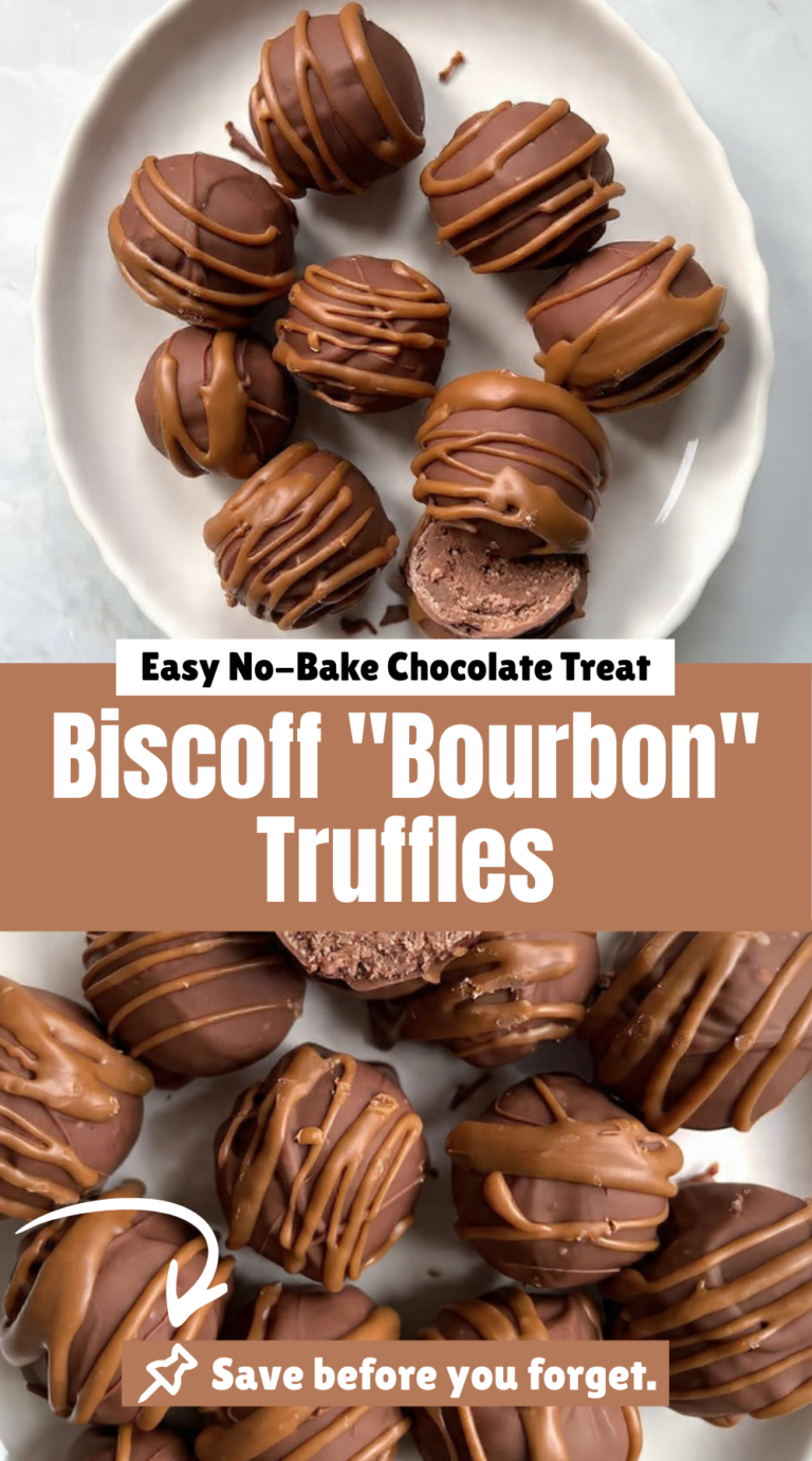 Biscoff "Bourbon" Truffles