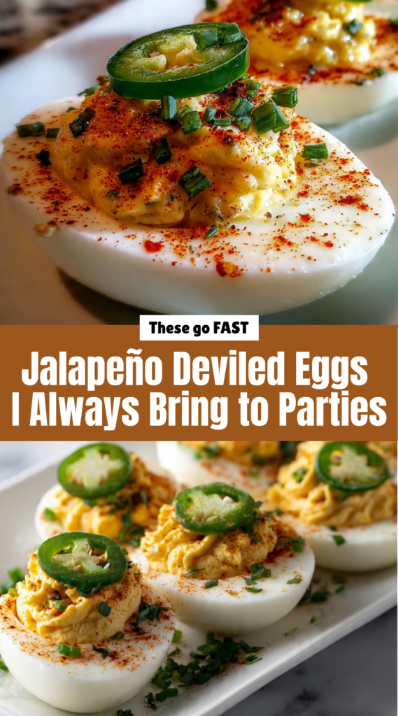 Jalapeño Deviled Eggs