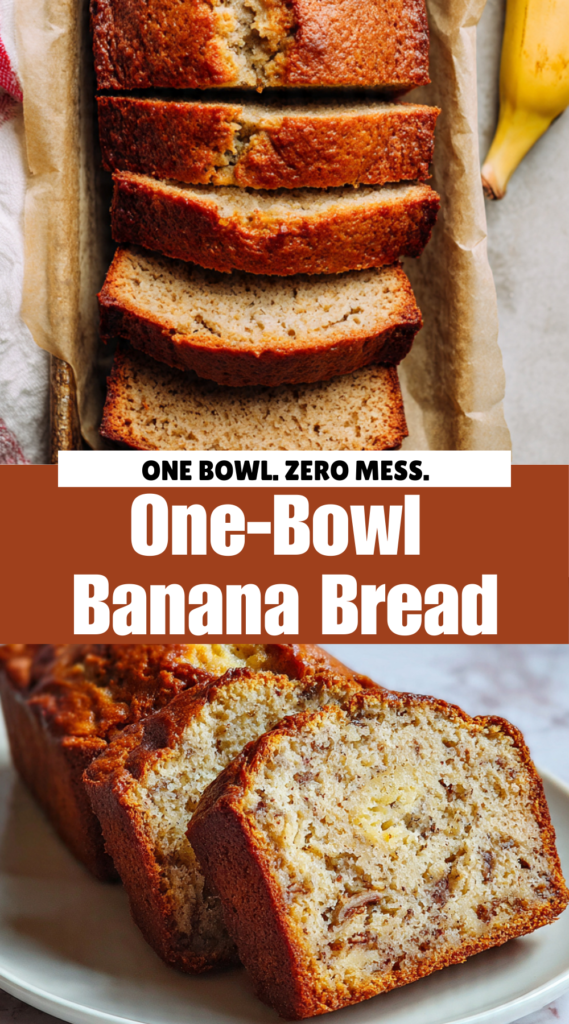 One-Bowl Banana Bread