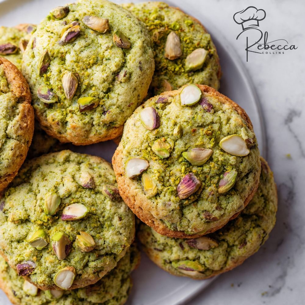 Pistachio Pudding Cookies