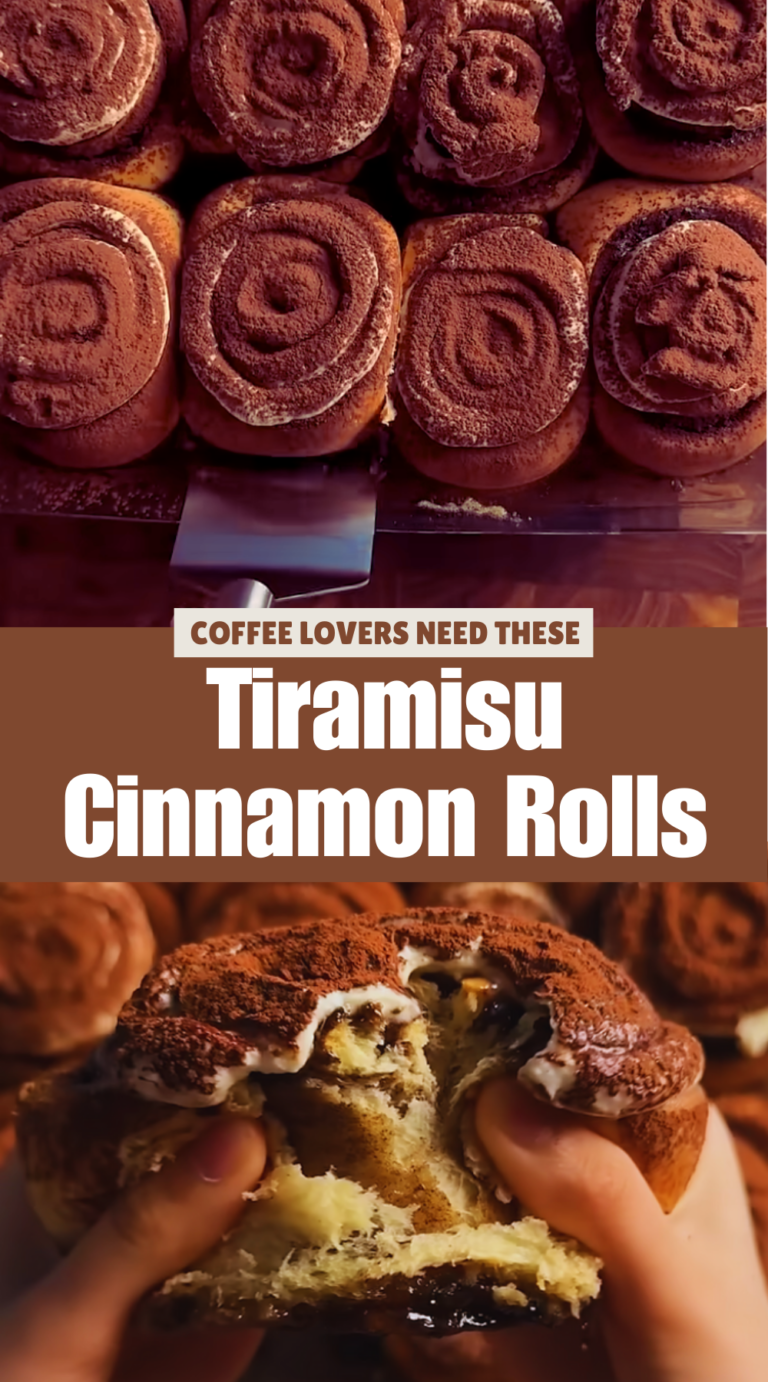 Tiramisu Cinnamon Rolls