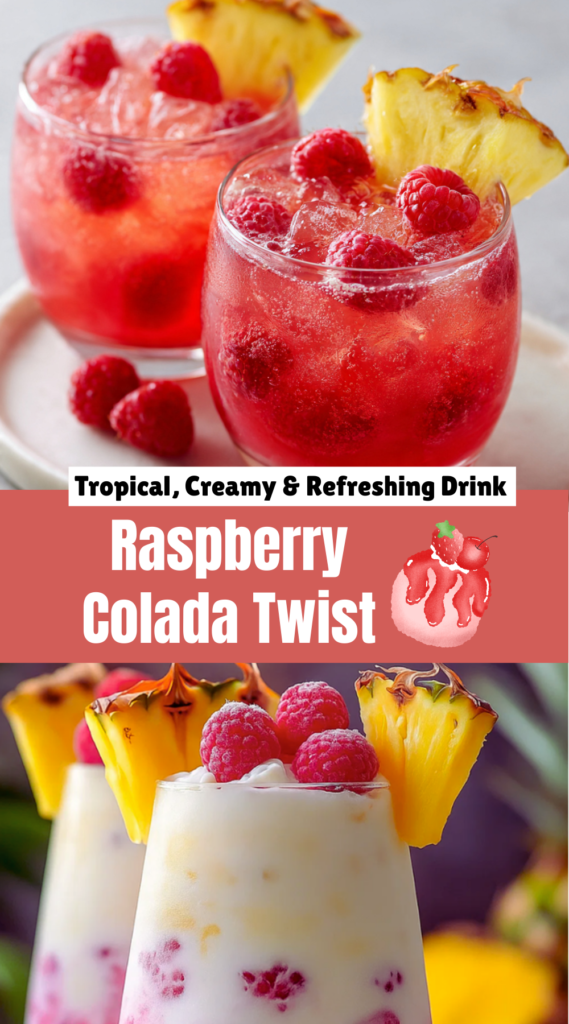 Raspberry Colada Twist
