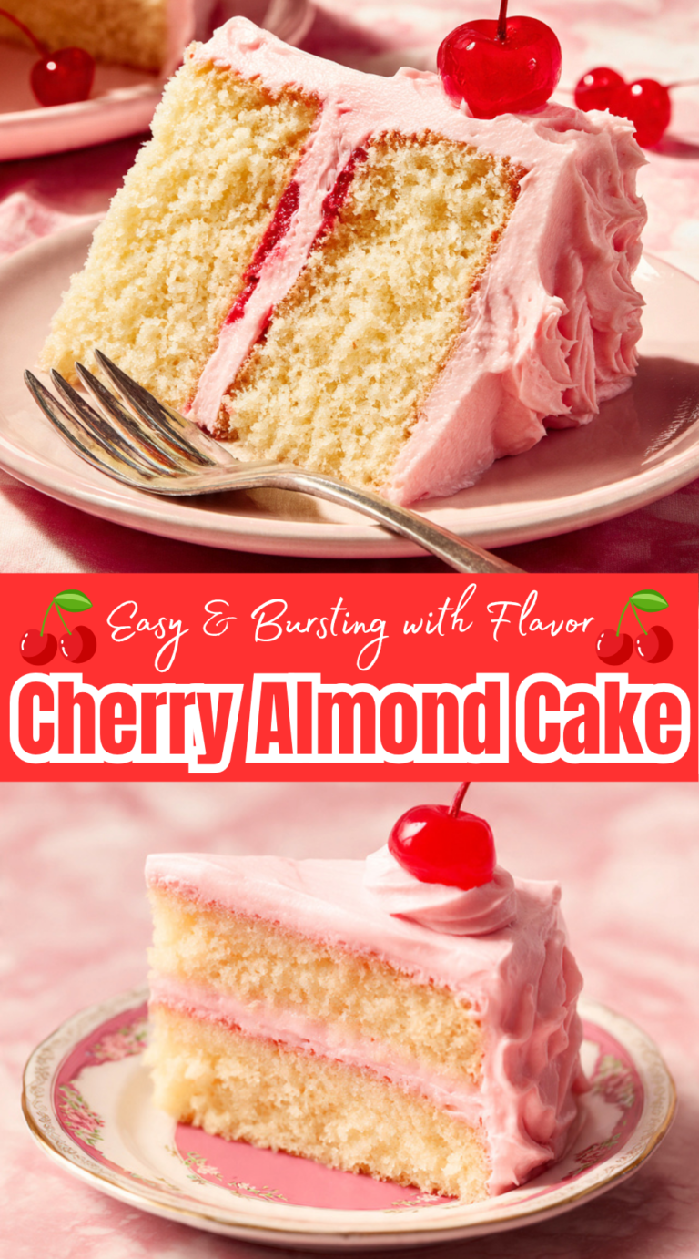 Cherry Almond Cake Recipe