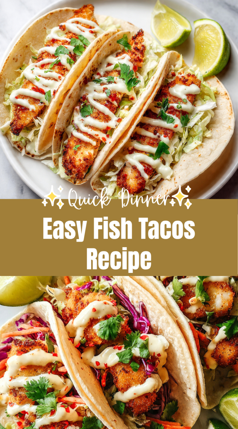 Easy Fish Tacos Recipe – Quick Dinner